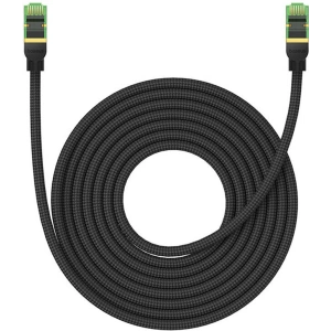 Hurtownia GSM - Cablul de rețea Baseus împletit cat. 8 Ethernet RJ45, 40Gbps, 8m (negru) - BSU4703 - {ean13} - Hurt