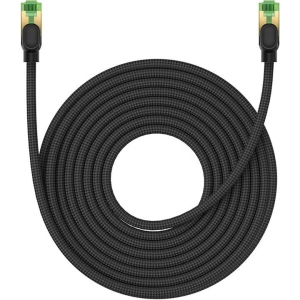 Wholesale Baseus braided cat 8 Ethernet RJ45 network cable, 40Gbps, 10m (black) - BSU4704 - {ean13} - Hurt