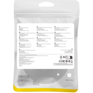 Hurtownia GSM - Kabel síťový Baseus v opletu kat. 8 Ethernet RJ45, 40Gbps, 10m (černý) - BSU4704 - {ean13} - Hurt