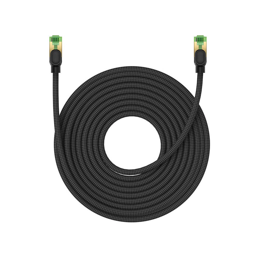 Hurtownia GSM - Hálózati kábel Baseus kat. 8-as Ethernet RJ45, 40Gbps, 15m (fekete) - BSU4705 - {ean13} - Hurt