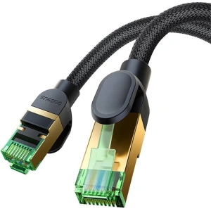 Hurtownia GSM - Hálózati kábel Baseus kat. 8-as Ethernet RJ45, 40Gbps, 15m (fekete) - BSU4705 - {ean13} - Hurt