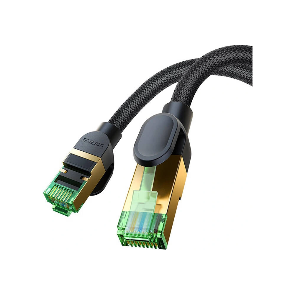 Hurtownia GSM - Hálózati kábel Baseus kat. 8-as Ethernet RJ45, 40Gbps, 15m (fekete) - BSU4705 - {ean13} - Hurt