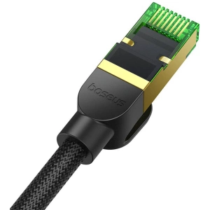 Hurtownia GSM - Hálózati kábel Baseus kat. 8-as Ethernet RJ45, 40Gbps, 15m (fekete) - BSU4705 - {ean13} - Hurt