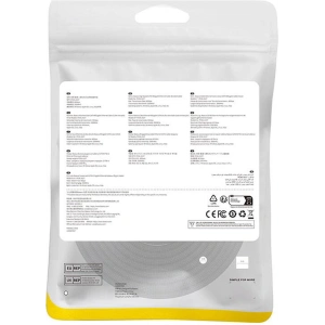 Hurtownia GSM - Hálózati kábel Baseus kat. 8-as Ethernet RJ45, 40Gbps, 15m (fekete) - BSU4705 - {ean13} - Hurt