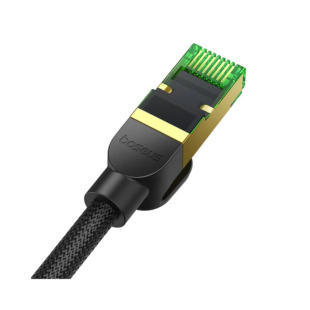 Hurtownia GSM - Kabel síťový Baseus v opletu kat. 8 Ethernet RJ45, 40Gbps, 20m (černý) - BSU4706 - {ean13} - Hurt