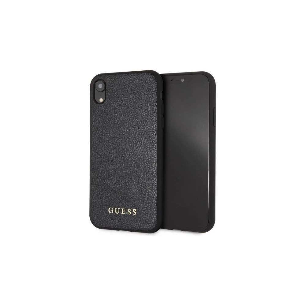 Hurtownia GSM - Etui Guess GUHCI61IGLBK Apple iPhone XR black/czarny hard case Iridescent - GUE053BLK - {ean13} - Hurt