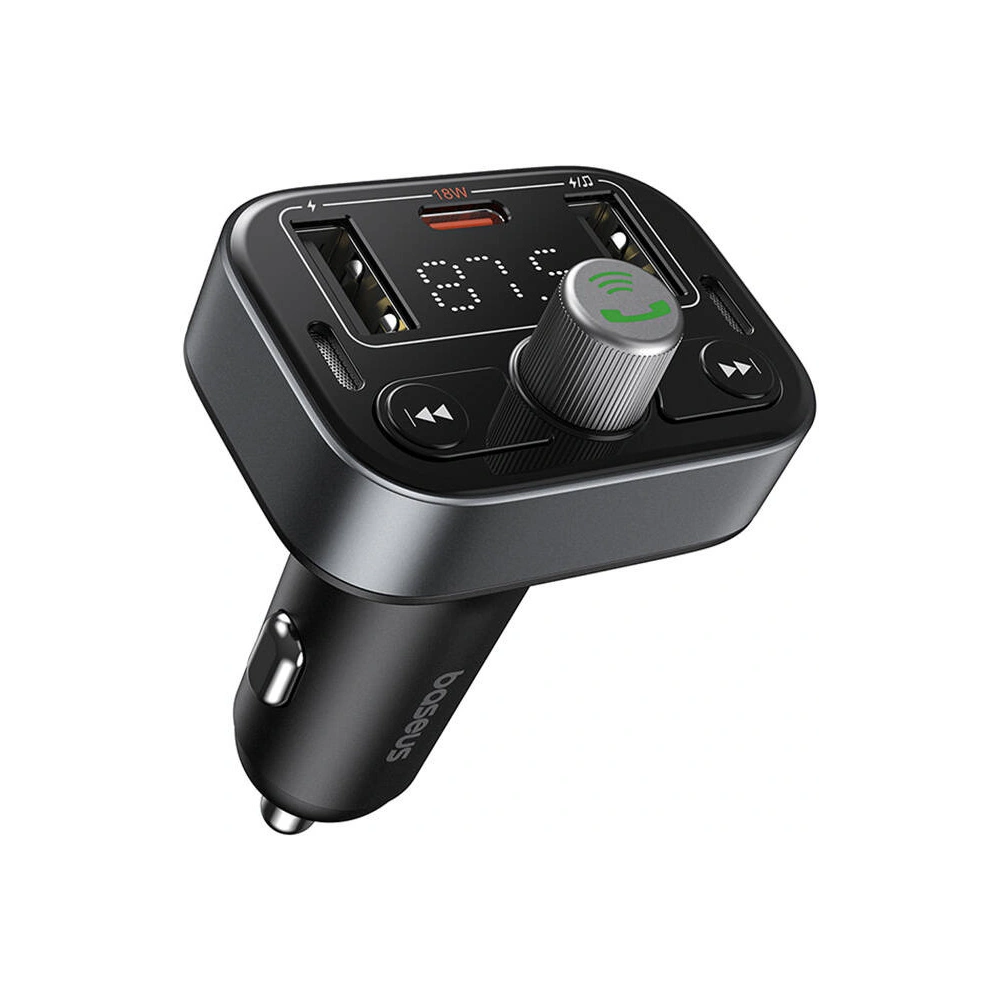 Hurtownia GSM - FM-Transmitter Baseus S-09 Pro Bluetooth 5.3 (schwarz) - BSU4707 - {ean13} - Hurt