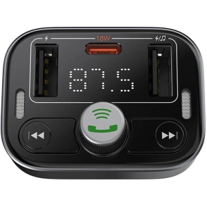 Hurtownia GSM - Transmiter FM Baseus S-09 Pro Bluetooth 5.3 (černý) - BSU4707 - {ean13} - Hurt
