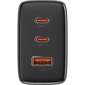 Hurtownia GSM - Síťová nabíječka Baseus OS-Cube Pro GaN5 USB-A, 2xUSB-C, 65W (černá) - BSU4709 - {ean13} - Hurt