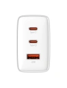 Wholesale Baseus OS-Cube Pro GaN5 USB-A, 2xUSB-C, 65W power charger (white) - BSU4710 - {ean13} - Hurt