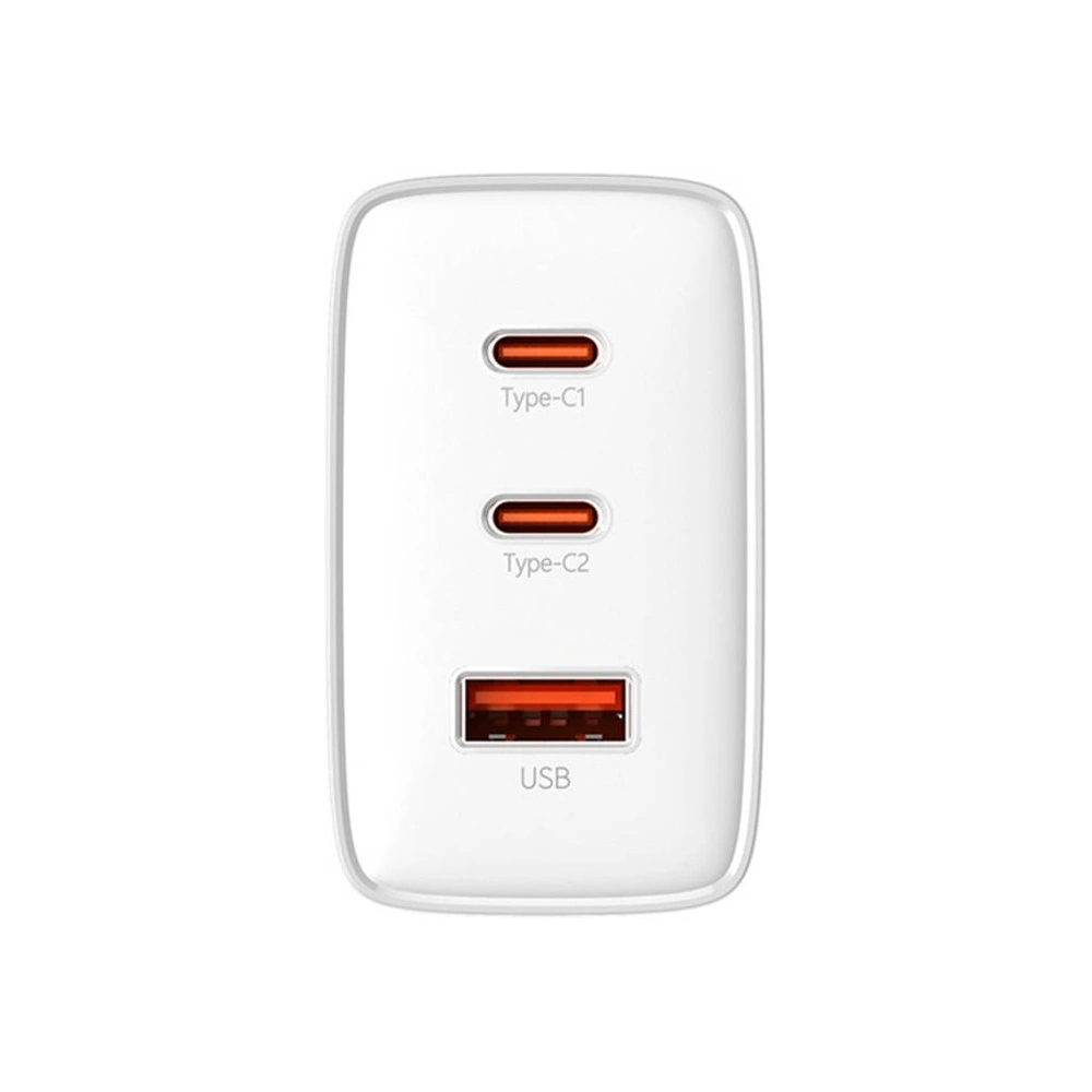 Hurtownia GSM - Nabíječka Baseus OS-Cube Pro GaN5 USB-A, 2xUSB-C, 65W (bílá) - BSU4710 - {ean13} - Hurt