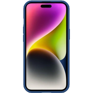 Hurtownia GSM - Etui Nillkin CamShield Pro Magnetic Case Apple iPhone 15 Plus / 14 Plus albastre - NLK1264 - {ean13} - Hurt