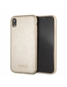 Etui Guess GUHCI61IGLGO Apple iPhone XR gold/złoty hard case Iridescent