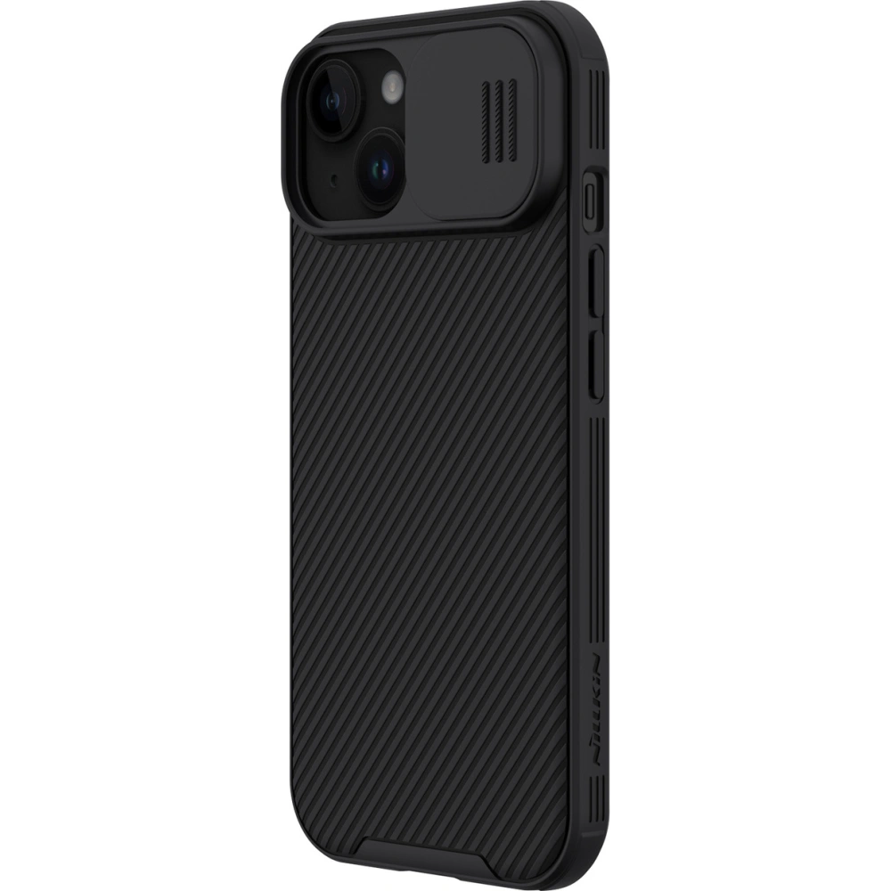 Hurtownia GSM - Etui Nillkin CamShield Pro Magnetic tok Apple iPhone 15 Plus / 14 Plus fekete - NLK1265 - {ean13} - Hurt