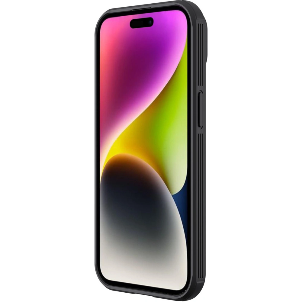 Hurtownia GSM - Etui Nillkin CamShield Pro Magnetic tok Apple iPhone 15 Plus / 14 Plus fekete - NLK1265 - {ean13} - Hurt