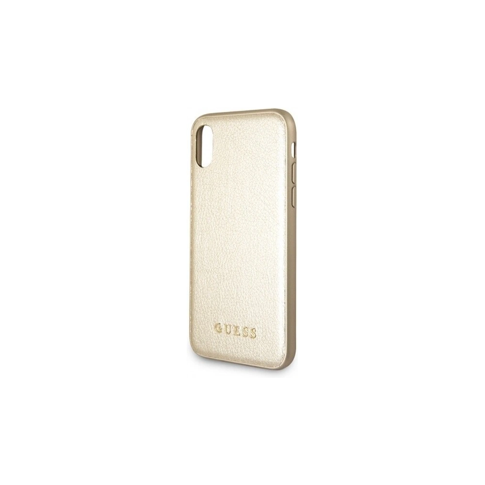 Hurtownia GSM - Etui Guess GUHCI61IGLGO Apple iPhone XR gold/złoty hard case Iridescent - GUE054GLD - {ean13} - Hurt
