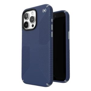 Speck Presidio2 Grip MagSafe Apple iPhone 15 Pro Max (Coastal Blue / Dust Grey)