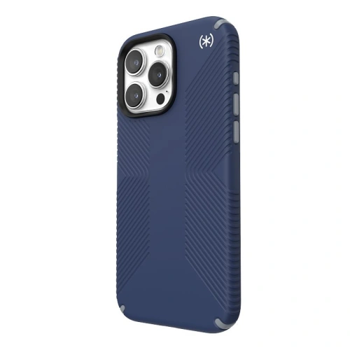 Etui Speck Presidio2 Grip MagSafe Apple iPhone 15 Pro Max (Coastal Blue / Dust Grey)