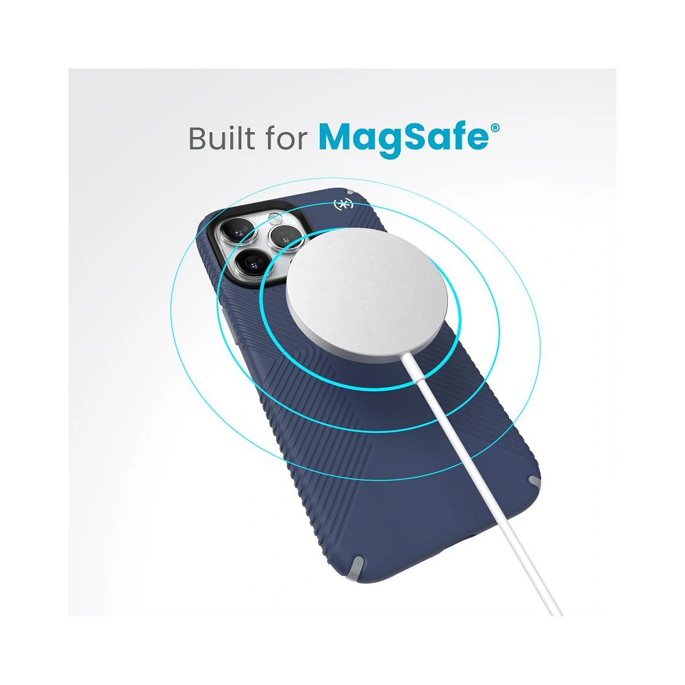 Hurtownia GSM - Case Speck Presidio2 Grip MagSafe Apple iPhone 15 Pro Max (Küstenblau / Staubgrau) - SPK577 - {ean13} - Hurt