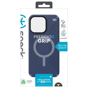 Wholesale Speck Presidio2 Grip MagSafe Apple iPhone 15 Pro Max (Coastal Blue / Dust Grey) - SPK577 - {ean13} - Hurt
