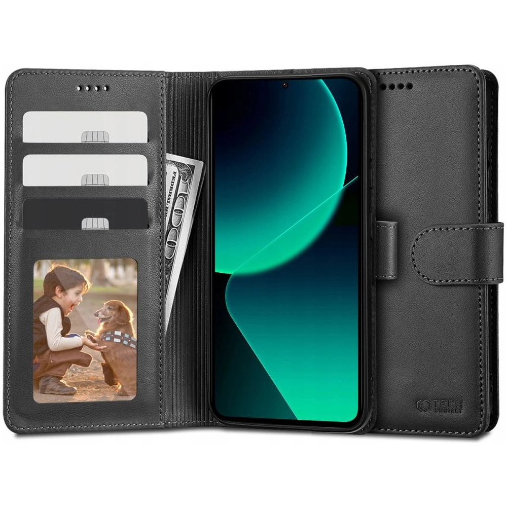 Hurtownia GSM - Etui Tech-Protect Wallet Xiaomi 13T / 13T Pro Černé - THP2373 - {ean13} - Hurt