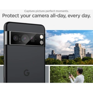 Hurtownia GSM - Edzett üveg a Spigen Optik.tr ez Fit Camera Protector Google Pixel 8 Pro Fekete [2 PACK] - SPN3154 - {ean13} - Hurt