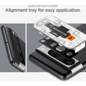 Spigen Optik.tr ez Fit Camera Protector Google Pixel 8 Pro Black [2 PACK]