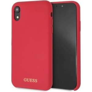 Hurtownia GSM - Etui Guess GUHCI61LSGLRE Apple iPhone XR red/czerwony hard case Silicone - GUE059RED - {ean13} - Hurt