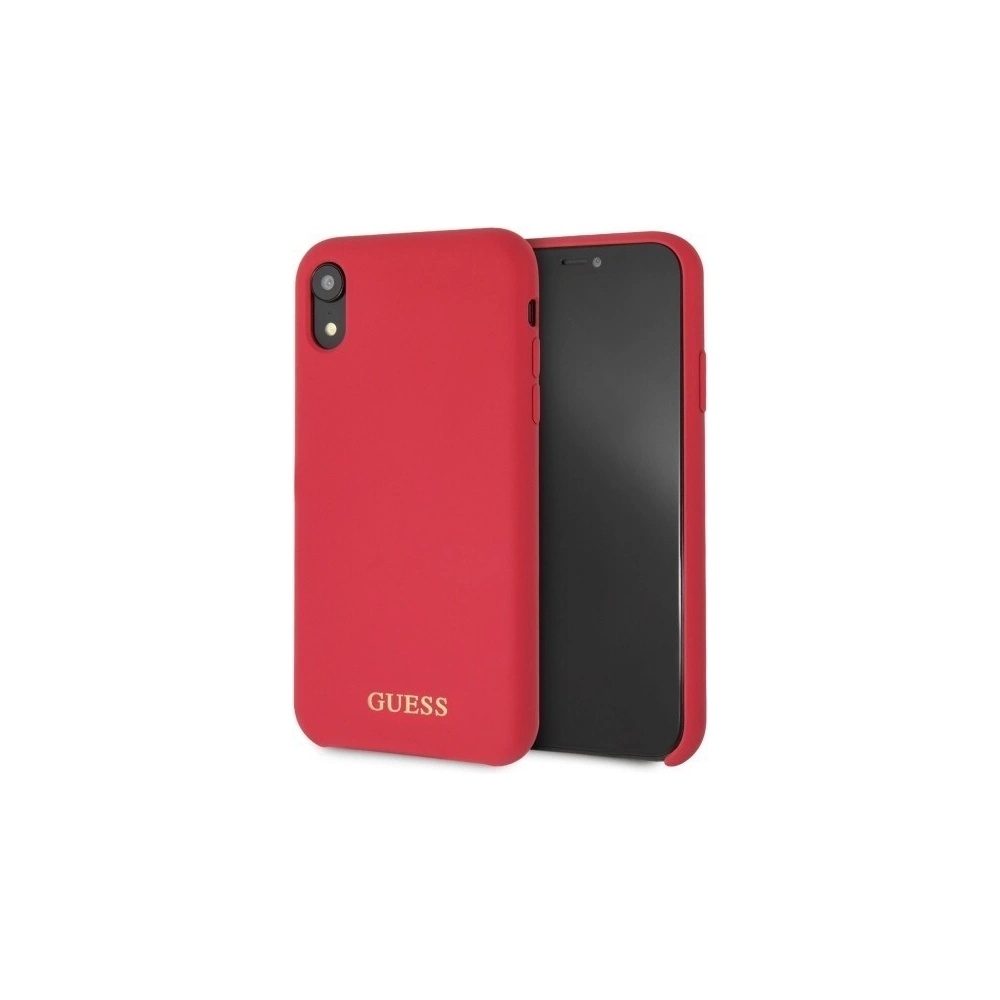 Hurtownia GSM - Etui Guess GUHCI61LSGLRE Apple iPhone XR červené/hard case silikonové - GUE059RED - {ean13} - Hurt