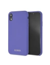 Etui Guess GUHCI61LSGLUV Apple iPhone XR fialové/hard case silikon