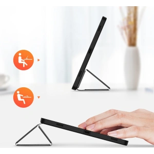 Hurtownia GSM - Etui Dux Ducis Toby Samsung Tab A9+ Plus cu suport pentru stylus negru - DDS1844 - {ean13} - Hurt