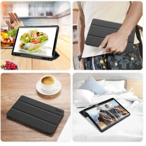 Hurtownia GSM - Etui Dux Ducis Toby Samsung Tab A9+ Plus cu suport pentru stylus negru - DDS1844 - {ean13} - Hurt