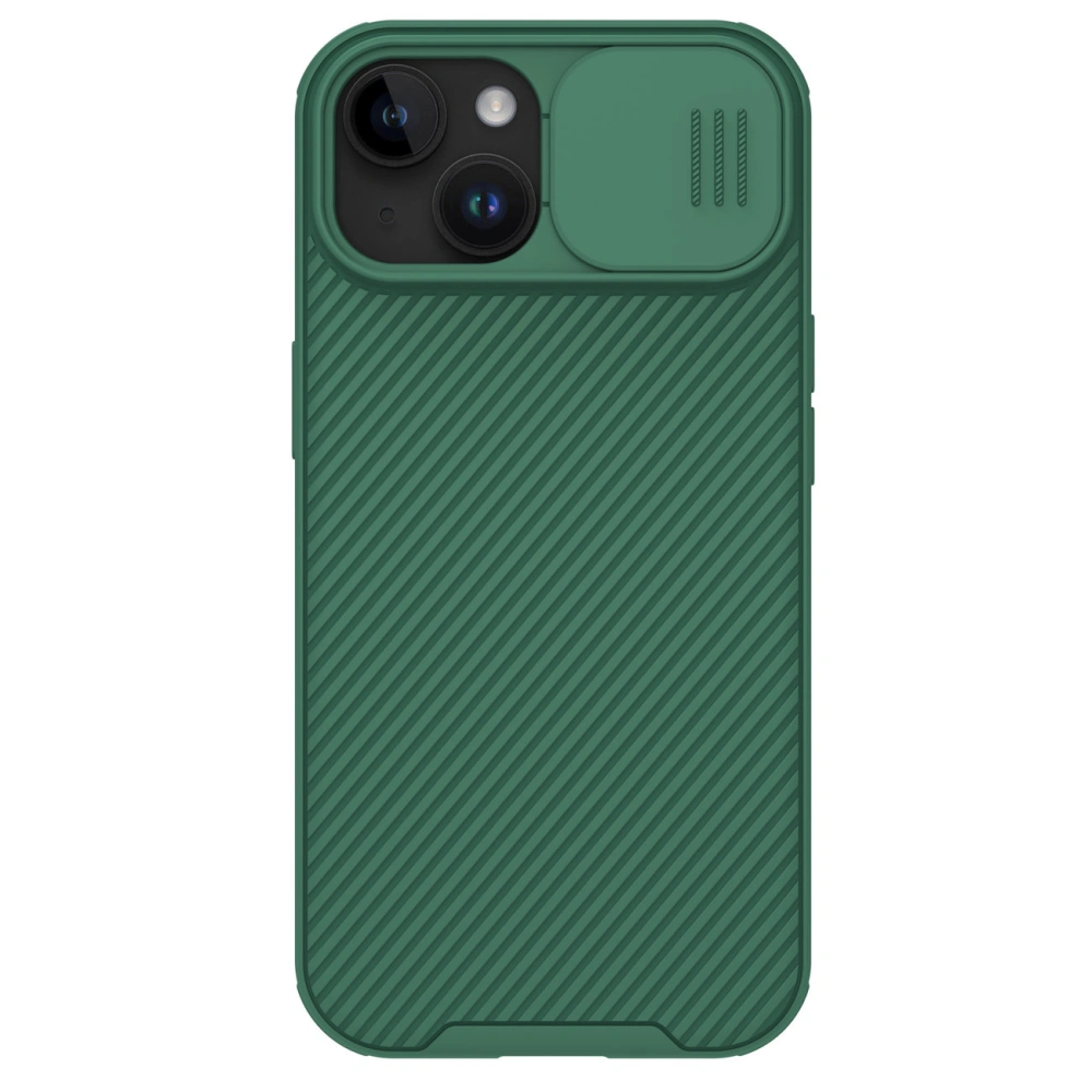 Hurtownia GSM - Etui Nillkin CamShield Pro Magnetic Case Apple iPhone 15 Plus / 14 Plus zelené - NLK1266 - {ean13} - Hurt