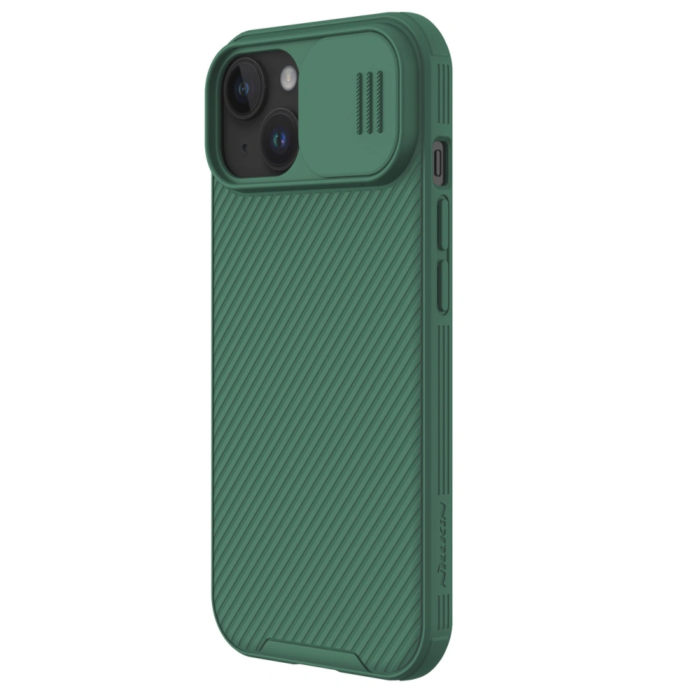 Hurtownia GSM - Etui Nillkin CamShield Pro Magnetic Case Apple iPhone 15 Plus / 14 Plus zelené - NLK1266 - {ean13} - Hurt