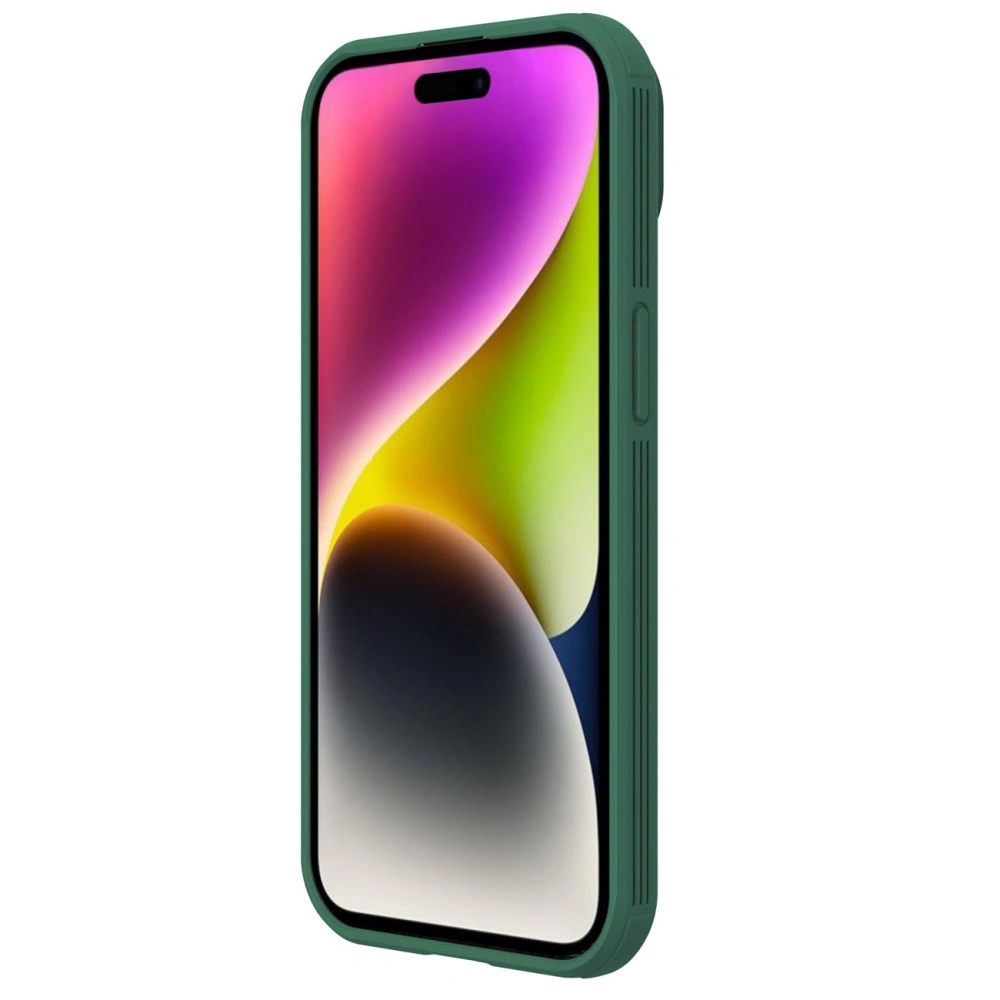 Hurtownia GSM - Etui Nillkin CamShield Pro Magnetic Case Apple iPhone 15 Plus / 14 Plus zelené - NLK1266 - {ean13} - Hurt