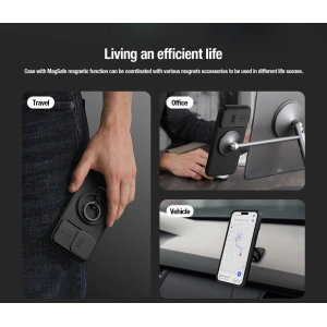 Wholesale Nillkin CamShield Pro Magnetic Case Apple iPhone 15 Plus / 14 Plus green - NLK1266 - {ean13} - Hurt