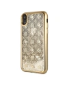 Wholesale Guess GUHCI61PEOLGGO iPhone Xr gold hard case 4G Peony Liquid Glitter - GUE061GLD - {ean13} - Hurt