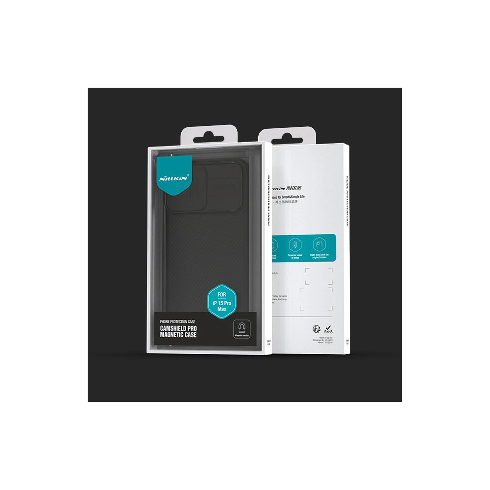 Hurtownia GSM - Etui Nillkin CamShield Pro Magnetic Case Apple iPhone 15 Plus / 14 Plus zelené - NLK1266 - {ean13} - Hurt