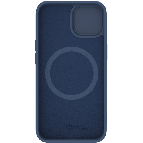 Apple iPhone 14 Plus phone case blue Nillkin CamShield Silky