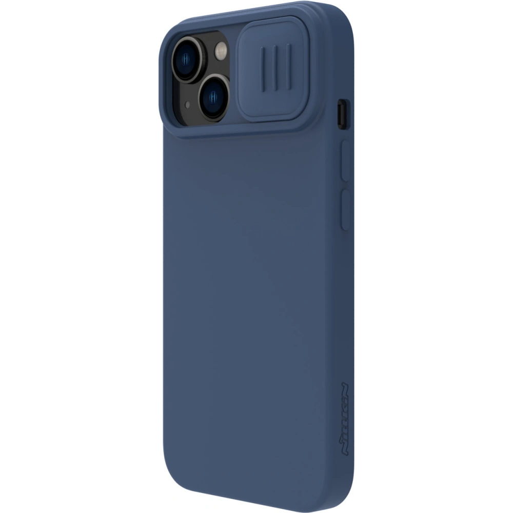 Hurtownia GSM - Case Nillkin CamShield Silky Silicone Case Apple iPhone 15 dunkelblau - NLK1268 - {ean13} - Hurt
