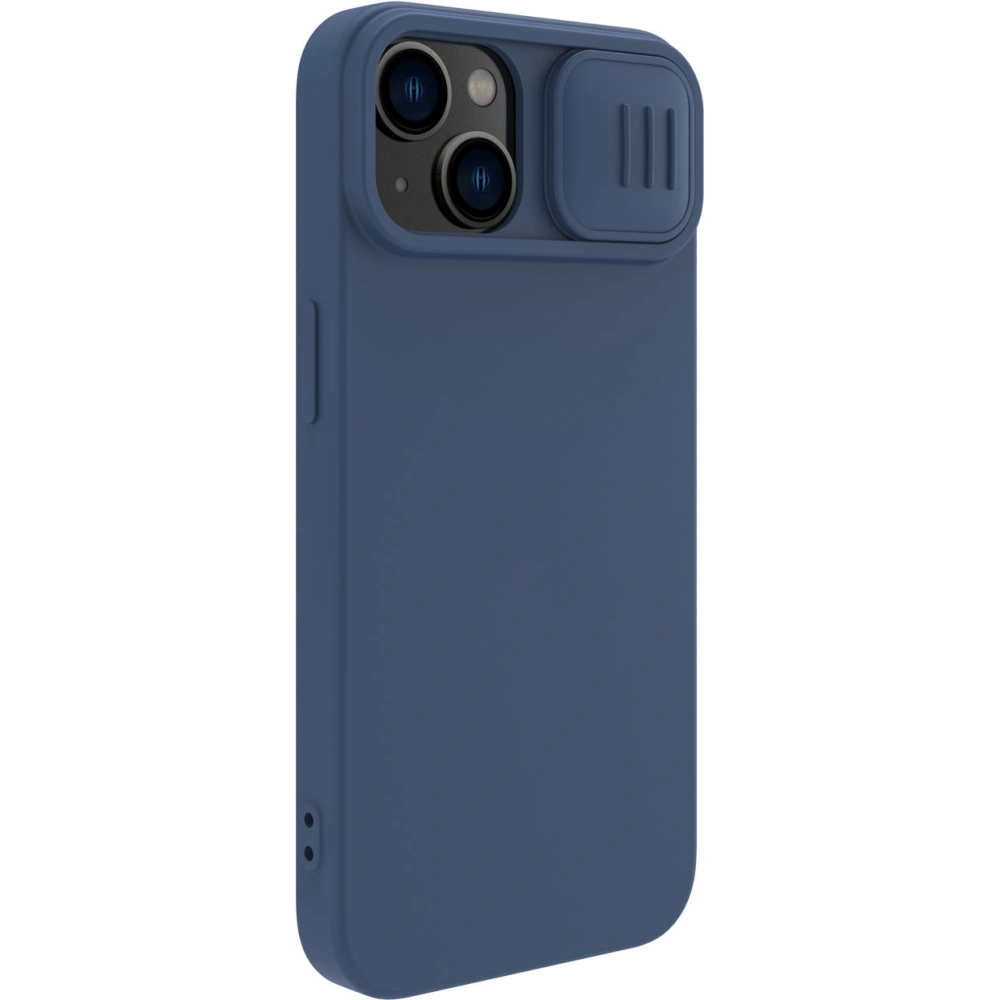 Hurtownia GSM - Case Nillkin CamShield Silky Silicone Case Apple iPhone 15 dunkelblau - NLK1268 - {ean13} - Hurt