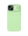Case Nillkin CamShield Silky Silicone Case Apple iPhone 15 mintgrün