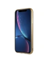 Wholesale Guess GUHCI61PEOLGGO iPhone Xr gold hard case 4G Peony Liquid Glitter - GUE061GLD - {ean13} - Hurt