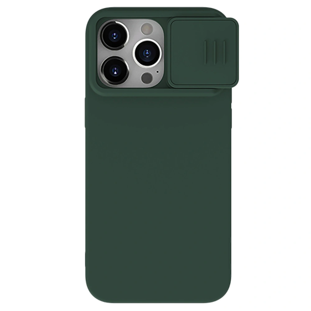 Hurtownia GSM - Etui Nillkin CamShield Silky Silicone Case Apple iPhone 15 Pro zielone - NLK1274 - {ean13} - Hurt