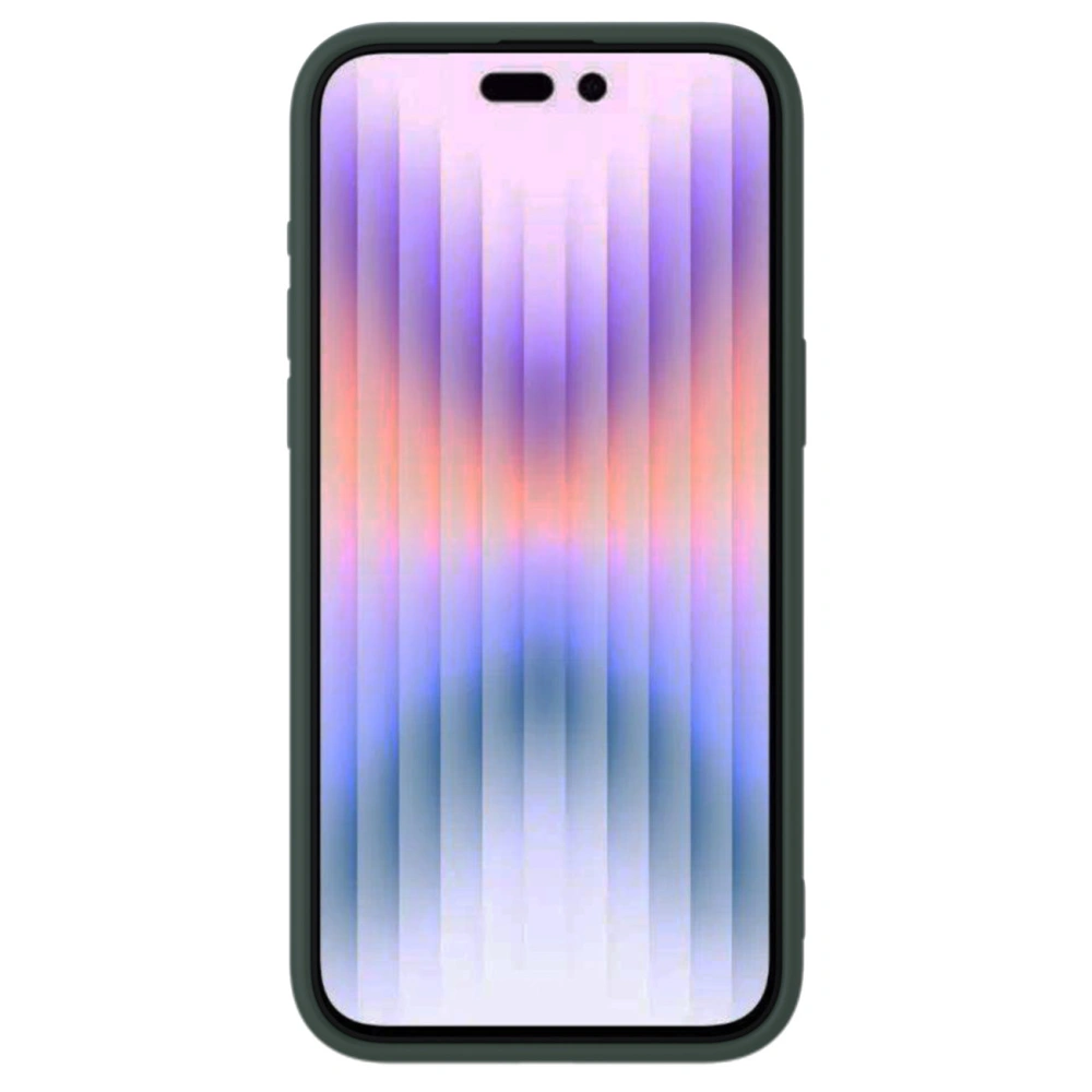Hurtownia GSM - Etui Nillkin CamShield Silky Silicone Case Apple iPhone 15 Pro zielone - NLK1274 - {ean13} - Hurt
