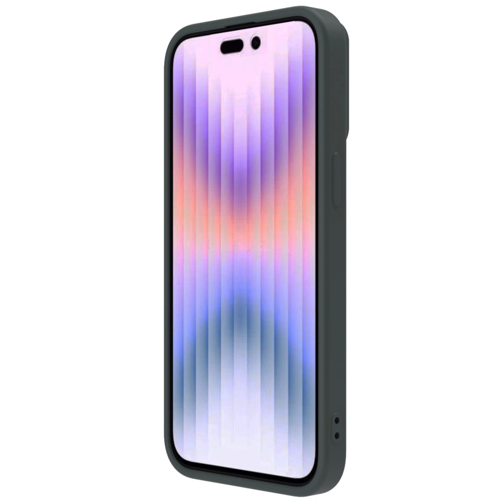 Hurtownia GSM - Etui Nillkin CamShield Silky Silicone Case Apple iPhone 15 Pro zielone - NLK1274 - {ean13} - Hurt