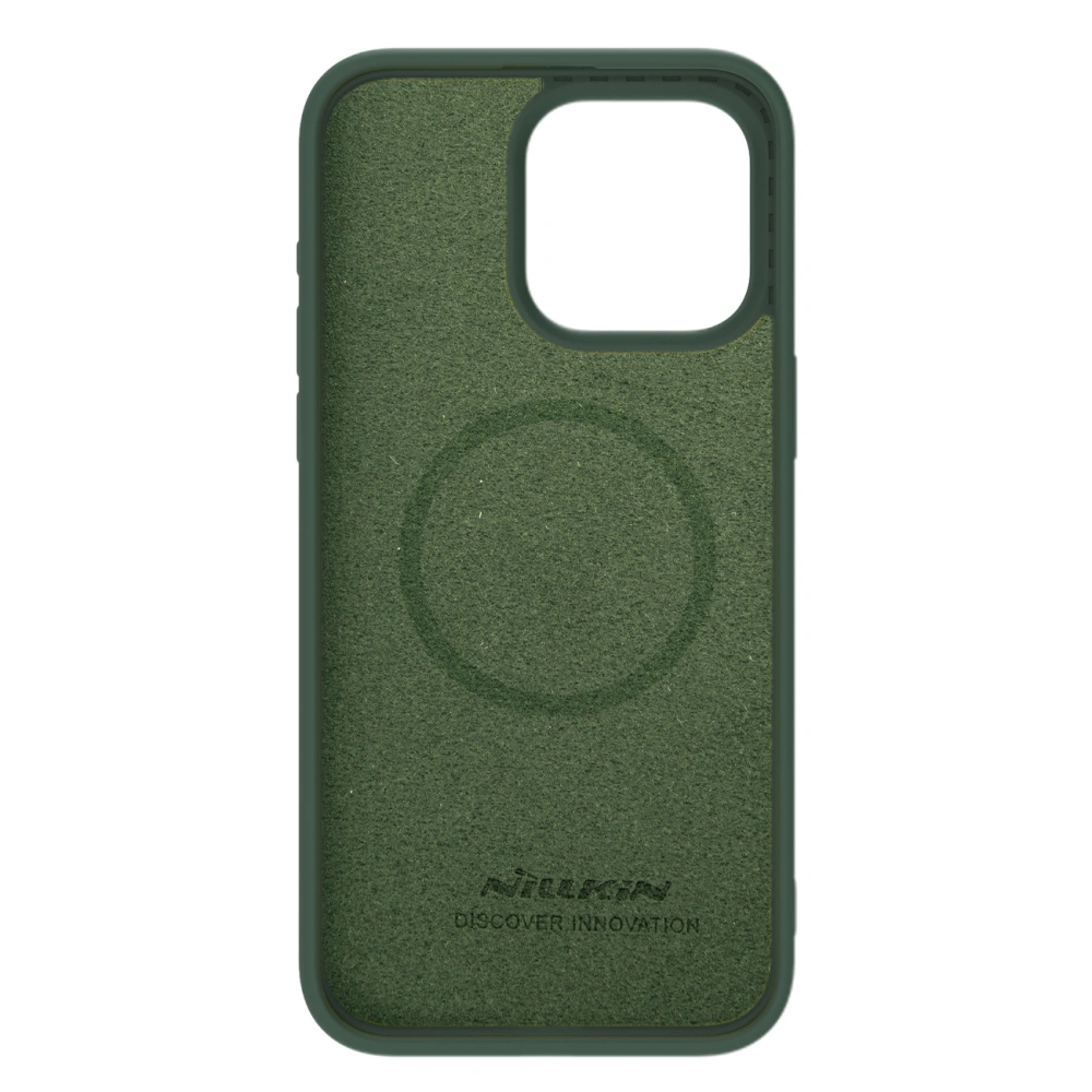 Hurtownia GSM - Etui Nillkin CamShield Silky Silicone Case Apple iPhone 15 Pro zielone - NLK1274 - {ean13} - Hurt