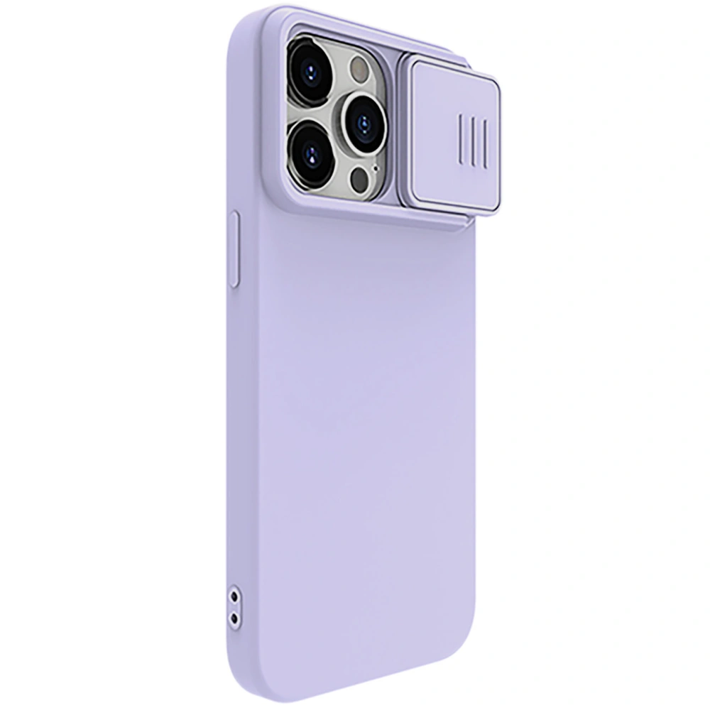 Hurtownia GSM - Case Nillkin CamShield Silky Silicone Case Apple iPhone 15 Pro helllila - NLK1275 - {ean13} - Hurt