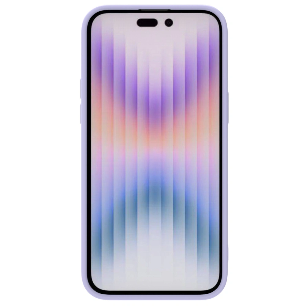 Hurtownia GSM - Etui Nillkin CamShield Silky Silicone Case Apple iPhone 15 Pro jasnofioletowe - NLK1275 - {ean13} - Hurt