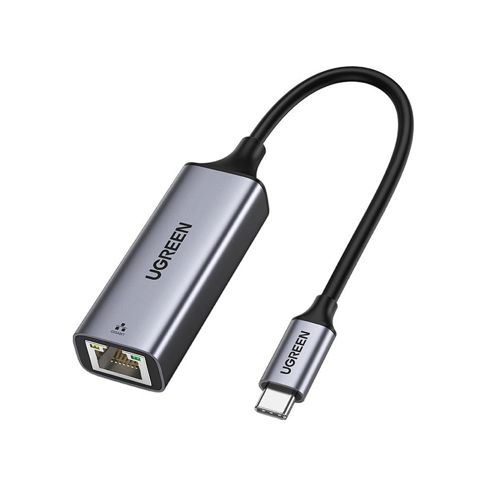 Hurtownia GSM - UGREEN externe USB-C-Netzwerkkarte / Ethernet RJ45 1Gbps grau - UGR1747 - {ean13} - Hurt